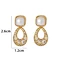 pearl earrings for women dangling